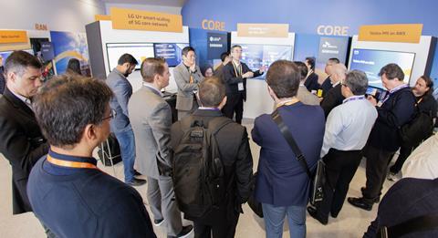 AWS Core network demos, Mobile World Conference 2024