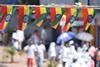 Ethiopian flag bunting